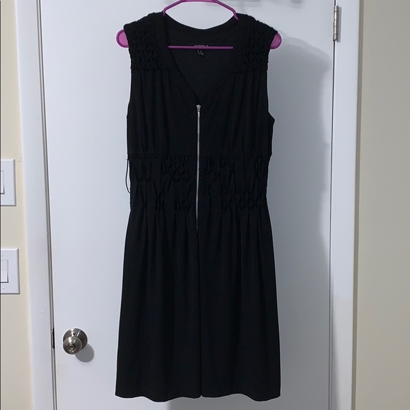 Zipper Black Dress! - Picture 1 of 4